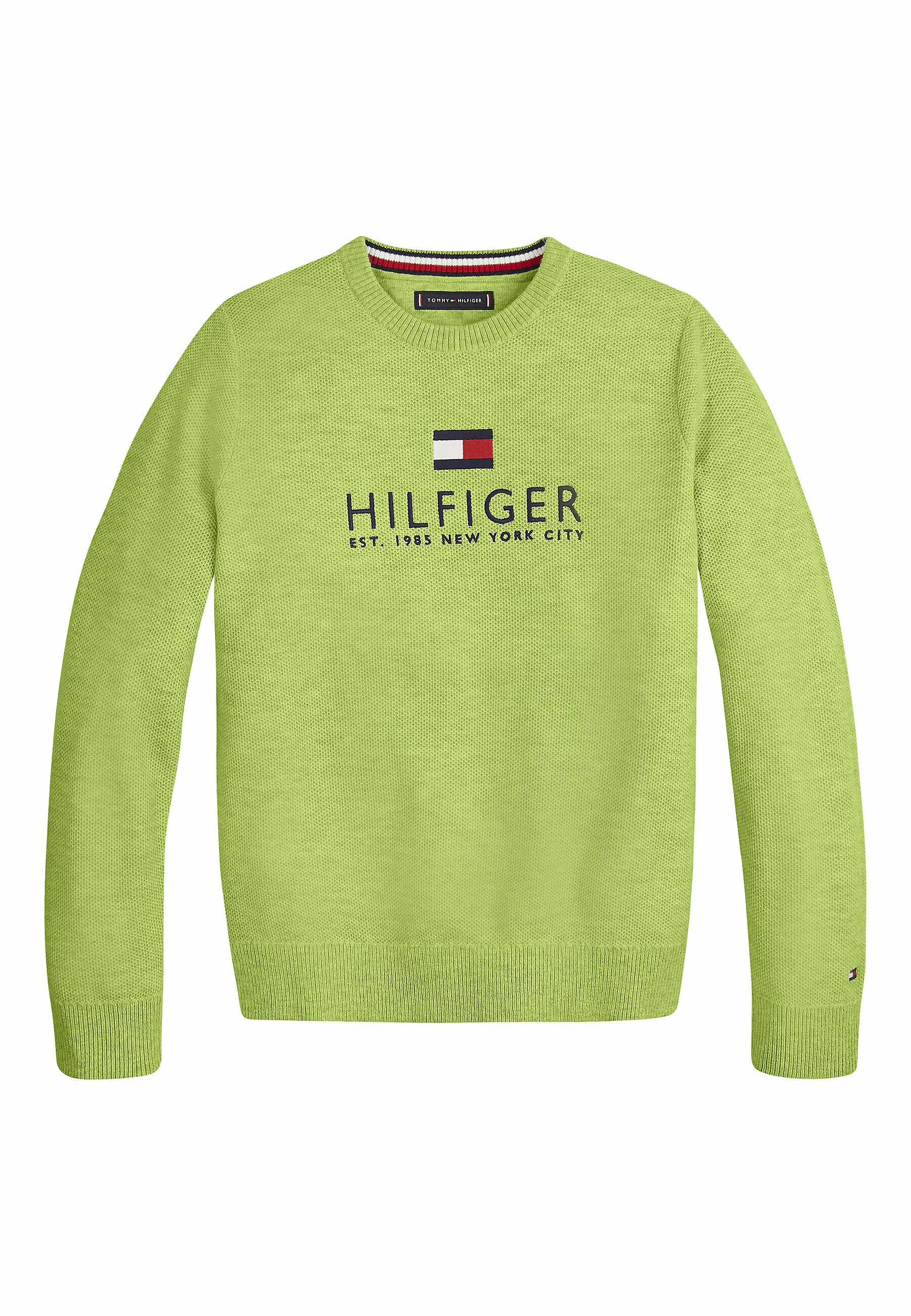 groene tommy hilfiger trui