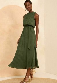 Love & Roses SLEEVELESS BELTED-REGULAR FIT - Velika haljina - khaki green