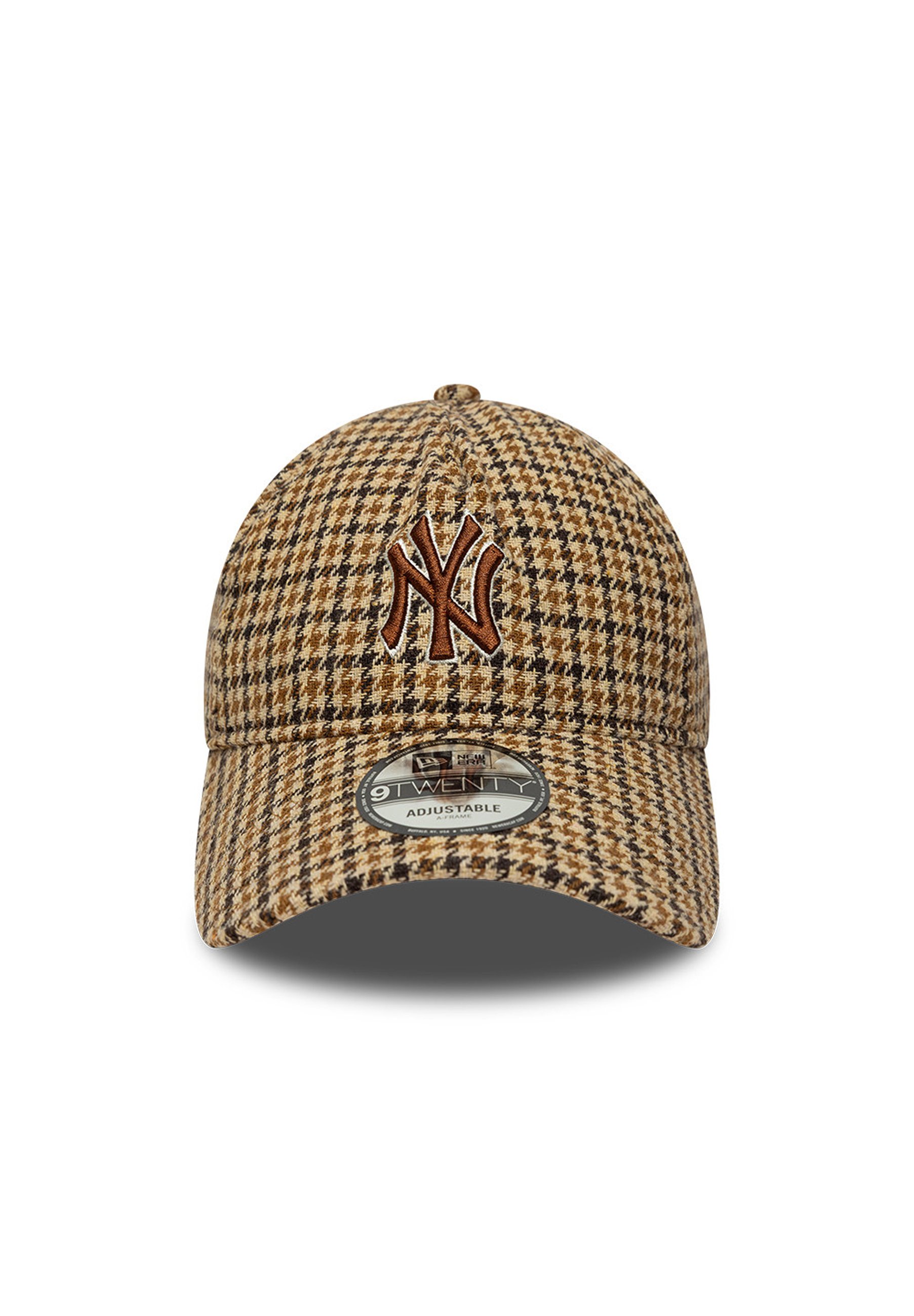 NEW ERA®×Ameri HOUNDSTOOTHRIBBON CAPブラウン New Era 9TWENTY UNISEX - Cap - khaki - Zalando