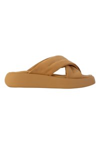 Scholl BOCA CROSS - Mules - cognac