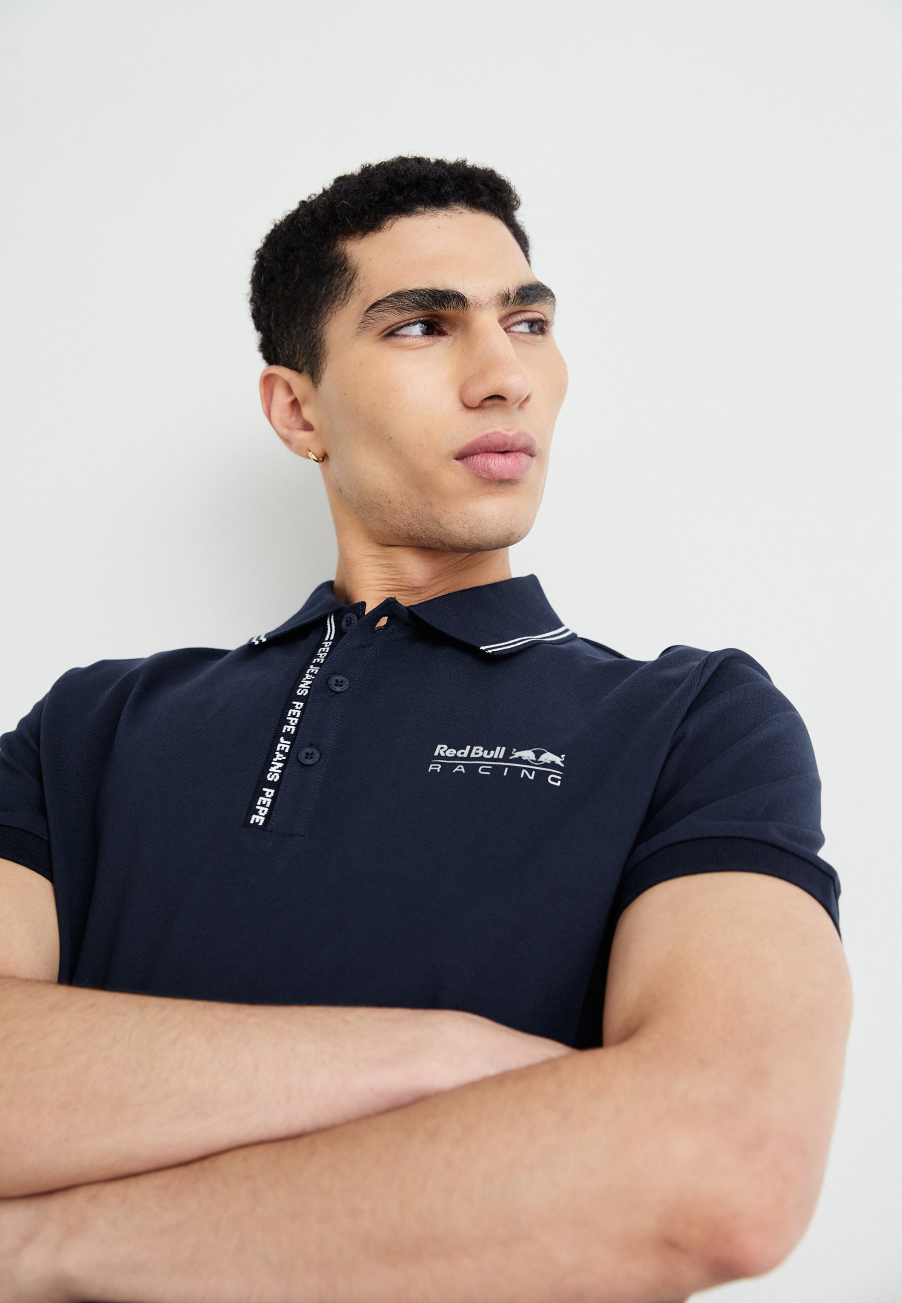 Red Bull Racing x Pepe Jeans RED BULL RACING TIPPED LOGO POLO