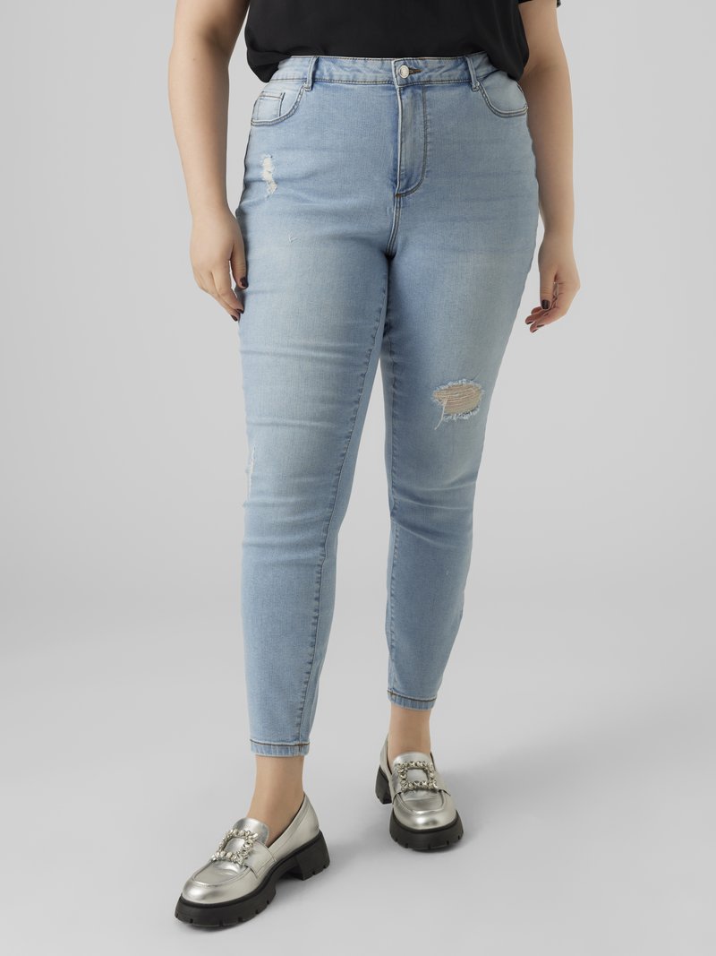 Vero Moda Curve VMSOPHIA - Džínsy skinny fit - light blue denim