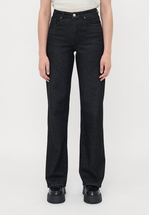 ONLJUICY - Wide Leg - washed black