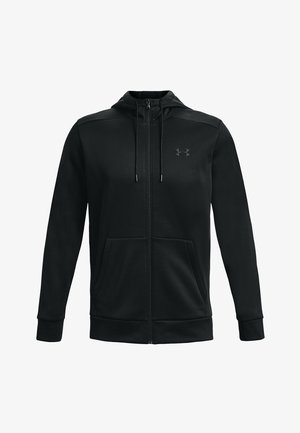 Zip-up sweatshirt - black