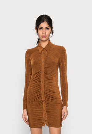 Vestido direito - brown