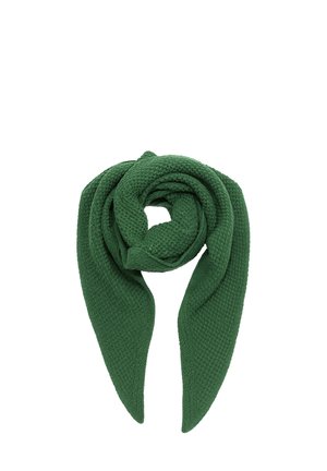 ELEGANTER DREIECKS UNI WEICH UND WARM - Schal - grün