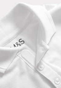 Marks & Spencer EASY DRESSING STAYNEW - Poloshirt - white
