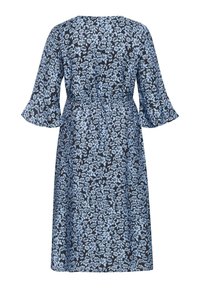 Kaffe Curve AMINA  - Robe de jour - black windsurfer flower print