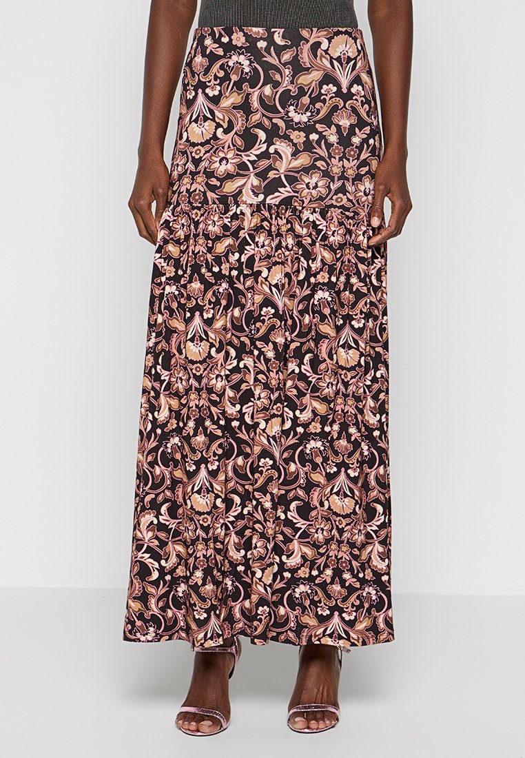 pinko A-lijn rok lichtbruin