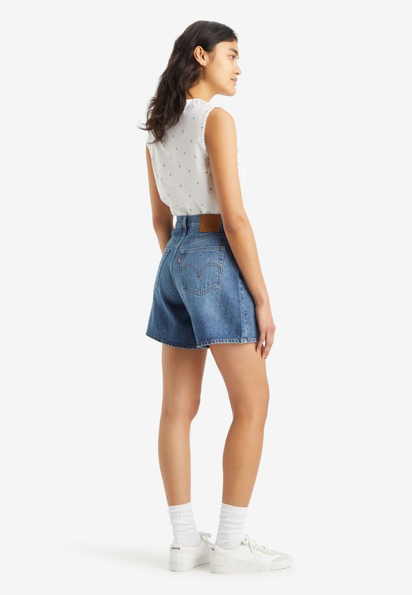 HIGH BAGGY - Denim shorts - worn memory short2
