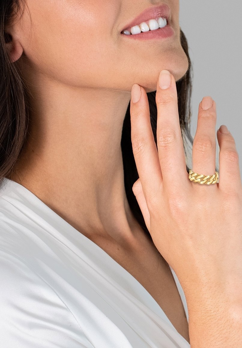 Yokoamii MODESCH Anello gelbgoldfarben/dorato Zalando