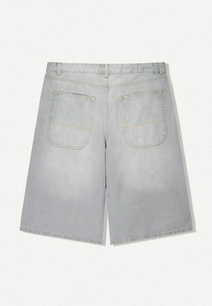 Bershka SKATER- BERMUDA  - Denim shorts - grey