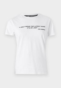 QUOTE - T-Shirt print - white