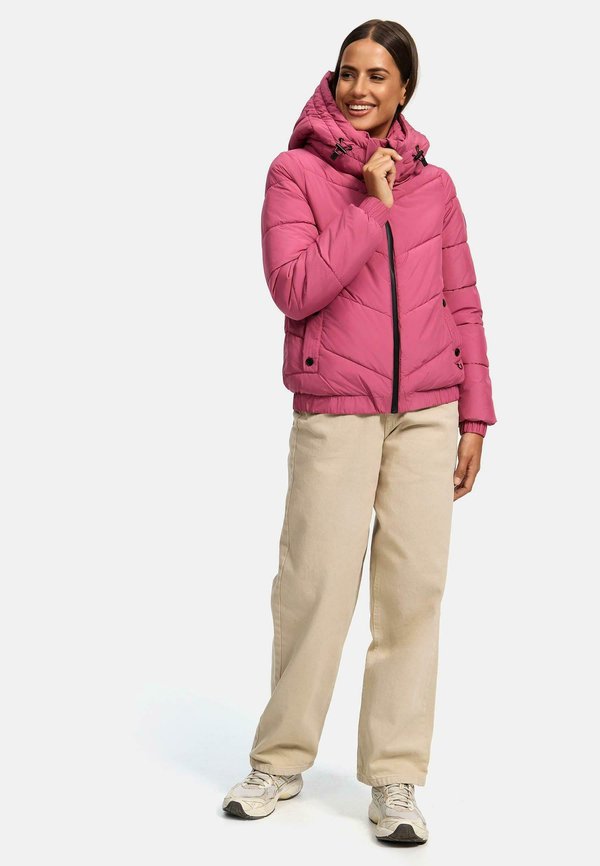 Winterjacke - berry rouge