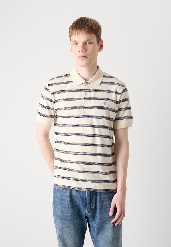 STRIPED - Polo shirt - cream4