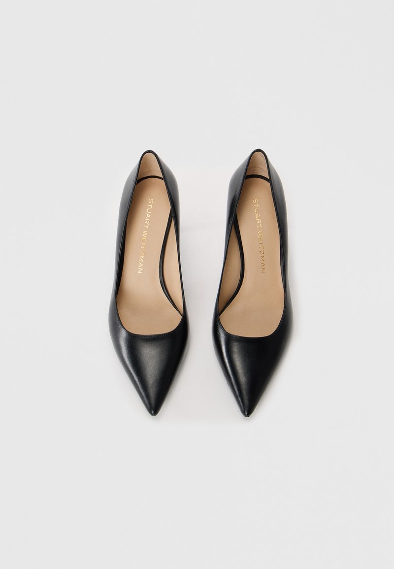 Escarpins Noirs Stuart Weitzman Talon Haut Cuir - Pointure 7 US - Neufs Avec Boîte