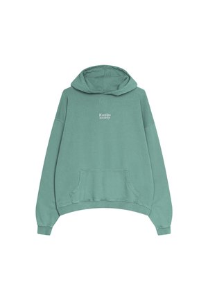 Kaotiko WASHED CESARE UNISEX - Jersey con capucha - heura