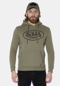 Von Dutch Felpa con cappuccio - vert