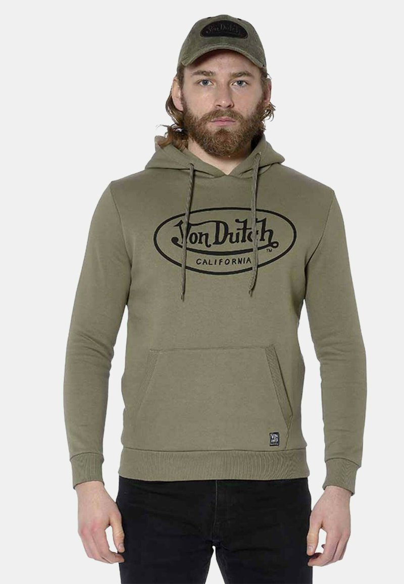 Von Dutch Felpa con cappuccio - vert