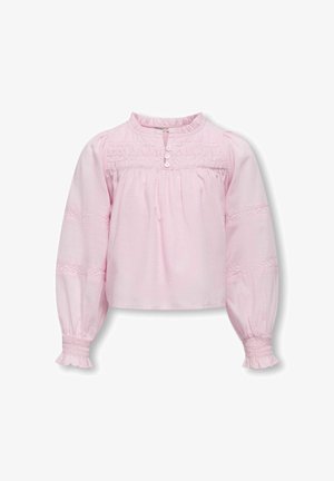 Blouse - roseate spoonbill