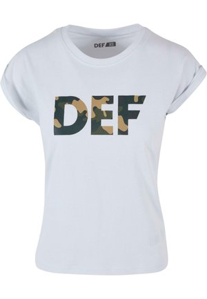 DEF, SIGNED - Camiseta estampada - white