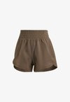 PACER STRIPES HIGH RISE - Pantaloni scurți sport - shadow olive   shadow olive