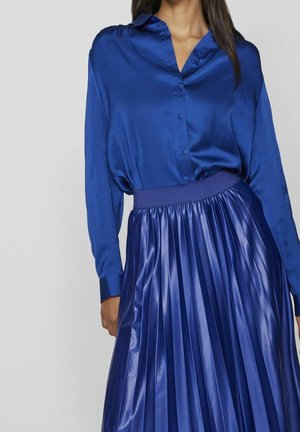 Button-down blouse - blue