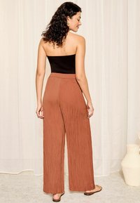 Friends Like These CRUSHED CRINKLE WIDE ELASTICATED  - Nohavice - red