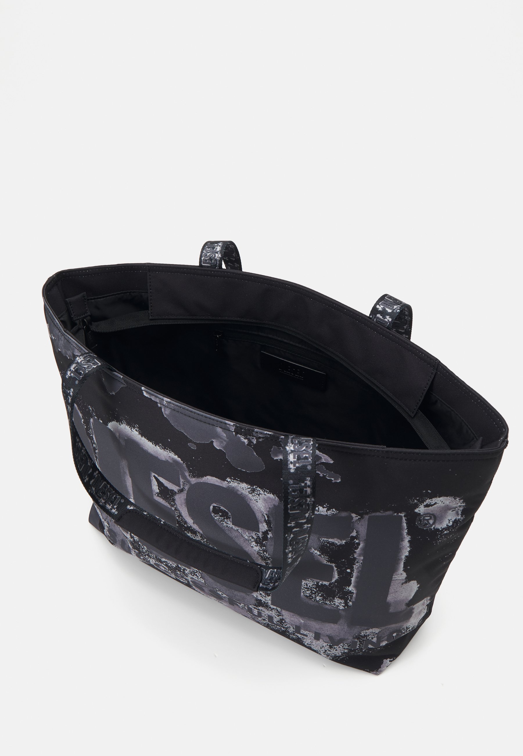 Diesel RAVE TOTE UNISEX - Shopping bag - ha351/grigio