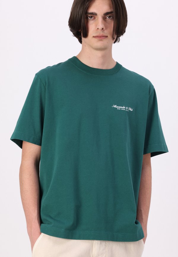Premium Polished Micro-Logo Tee - Basic T-shirt - rainforest2