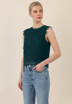 SPITZEN - Bluse - emerald