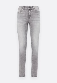 ONLWAUW MID WAIST LANK COIN  - Jeans Skinny Fit - grey denim