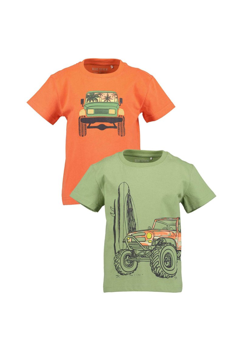 Blue Seven - BEACHRIDE - Print T-shirt - m flamingo khaki, Enlarge