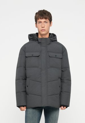 JJMORGAN JACKET - Vinterjakker - dark grey melange