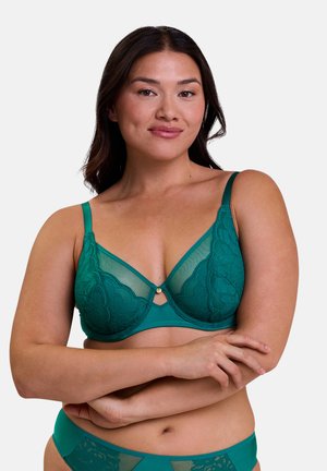 Soutien-gorge à armatures - vert emeraude