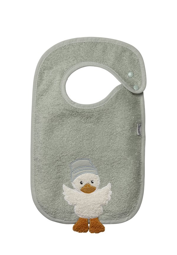 DRUCKKNOPF EDDA - Lätzchen - helles türkis