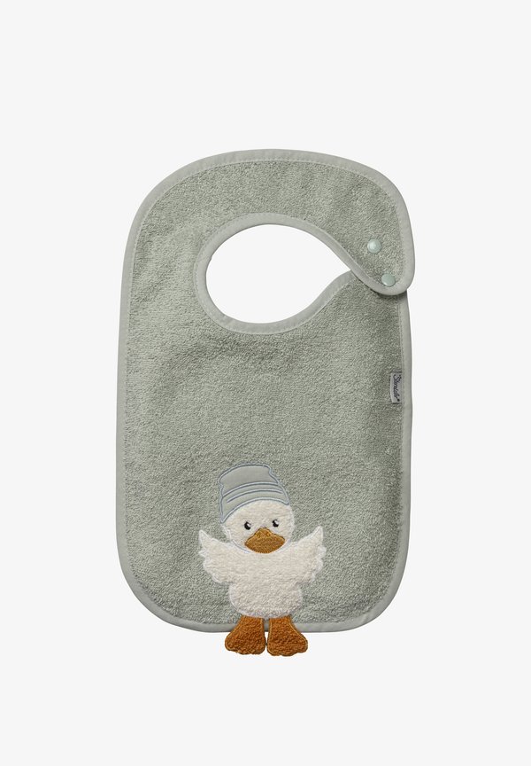 DRUCKKNOPF EDDA – Lätzchen – helles türkis