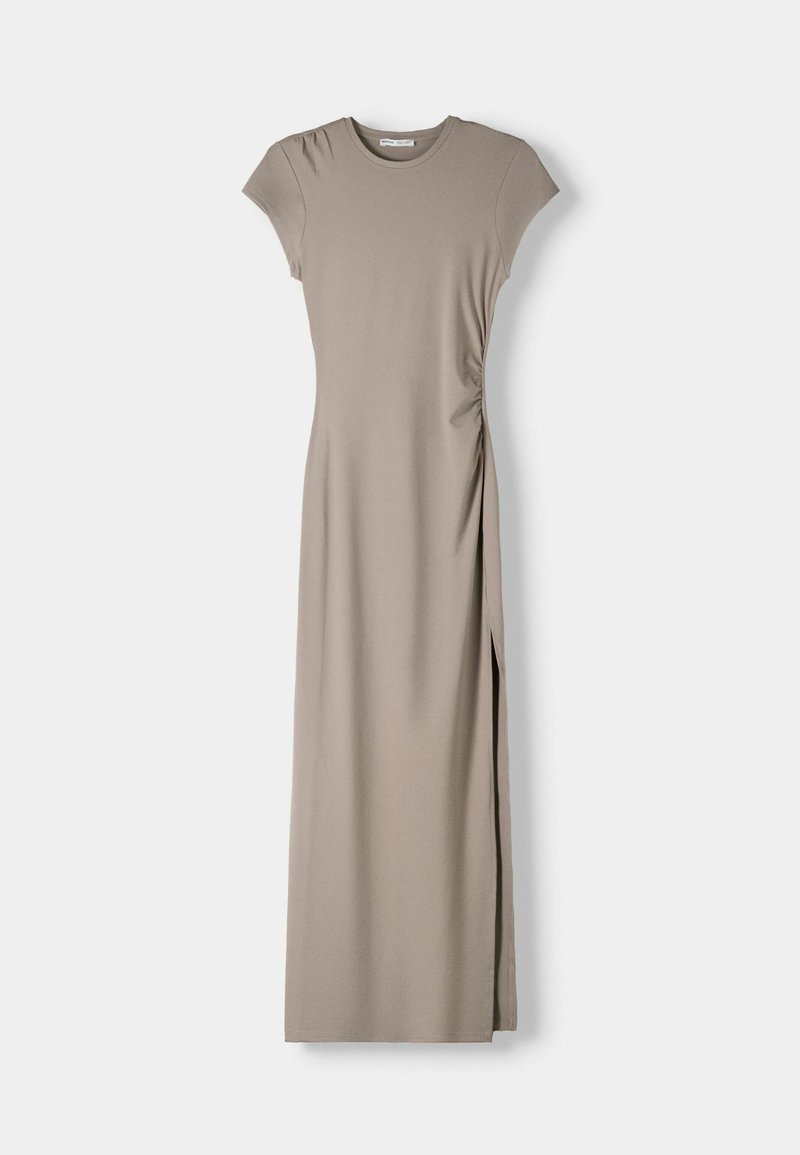 Bershka Maxi-jurk beige Bershka Maxi-jurk beige