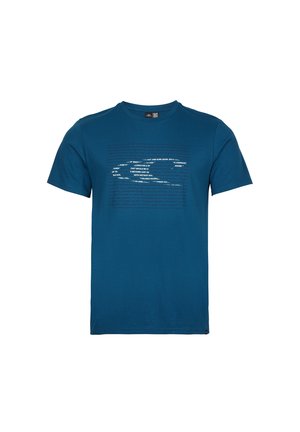 Camiseta estampada - blue