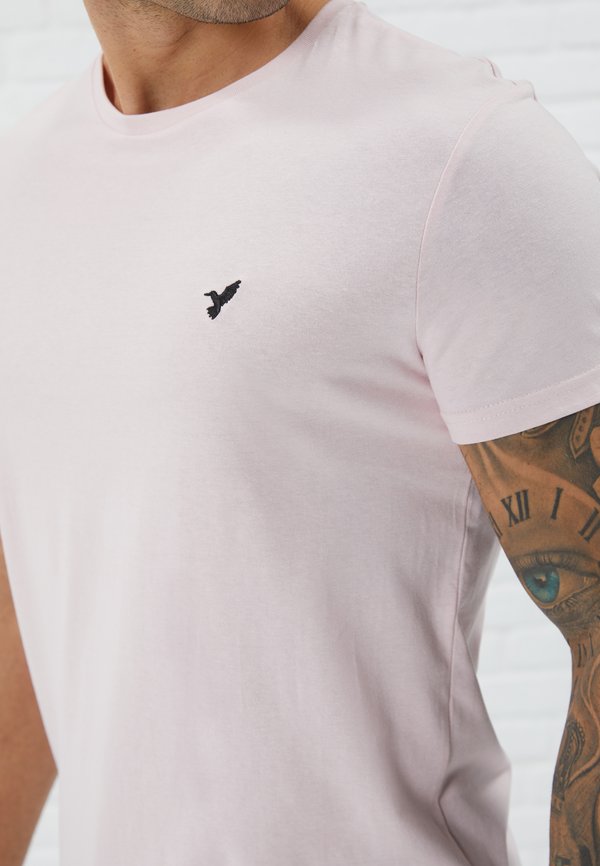 BASIC SLIM EMBROIDERY T SHIRT - Basic T-shirt2