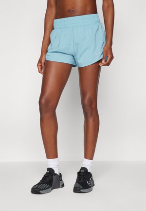 ONE SHORT - Sports shorts - denim turquoise/silver