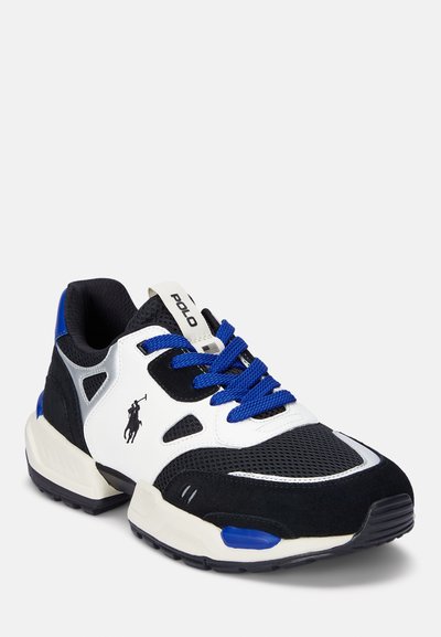 Polo Ralph Lauren JOGGER SUEDE & MESH SNEAKER UNISEX - Joggesko - black/sapphire star