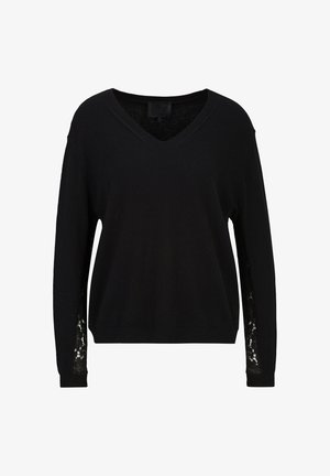 19V69 Italia, 19V69 ITALIA STRICKPULLOVER FIONA LACE - Pullover - black