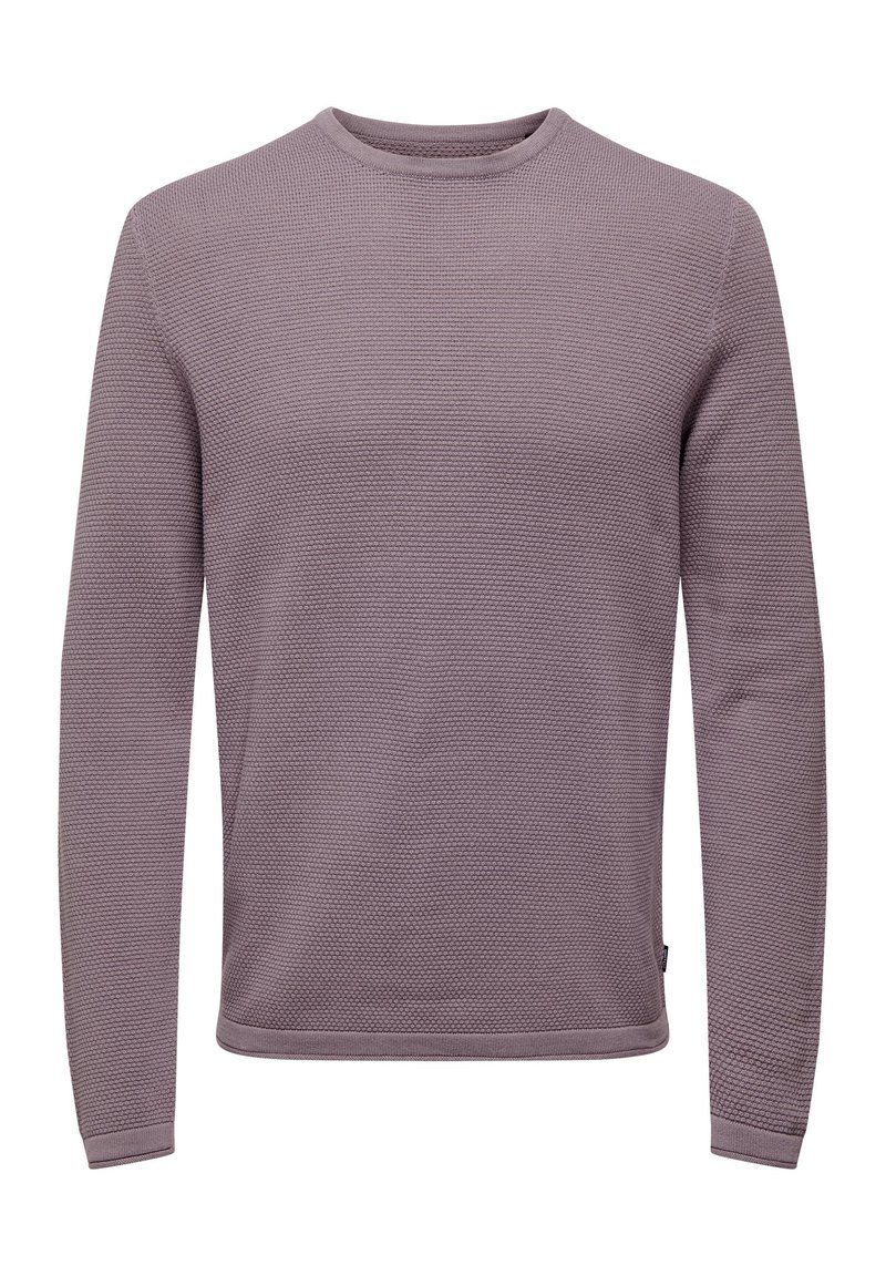 Only & Sons ONSPANTER  - Strickpullover - lila