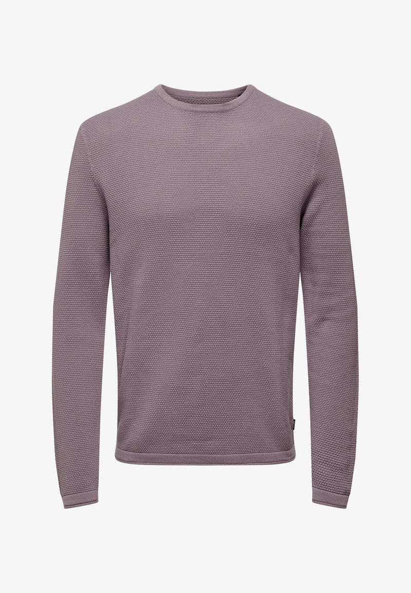 Only & Sons ONSPANTER  - Strickpullover - lila