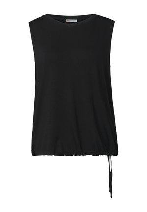 Street One, TOP IM U-BOOT-AUSSCHNITT - Débardeur - black