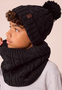 Next CABLE - REGULAR FIT - Nyakmelegítő arcmaszk - navy blue