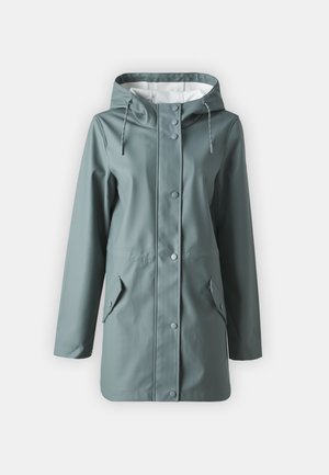 Vero Moda Tall VMMALOU COATED JACKET - Impermeabile - balsam green