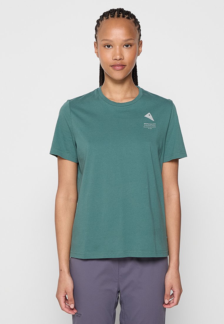 Klättermusen T-shirt print groen Klättermusen T-shirt print groen