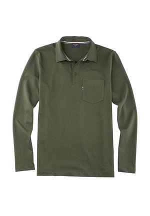 OLYMP Langarmshirt - dunkel grün